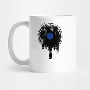 Vinyl Records DJ Music Retro Mug